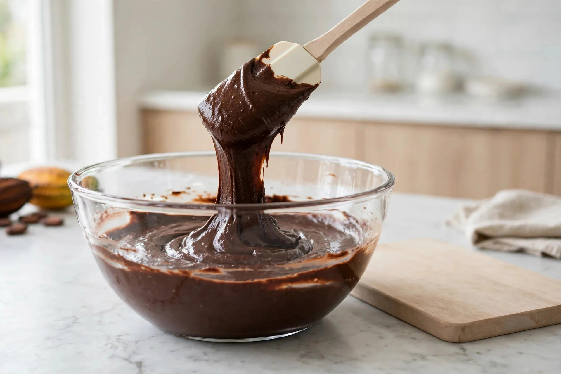 Chocolate Cupcake Recipe (Bakery-Style Domed Tops) — making photo